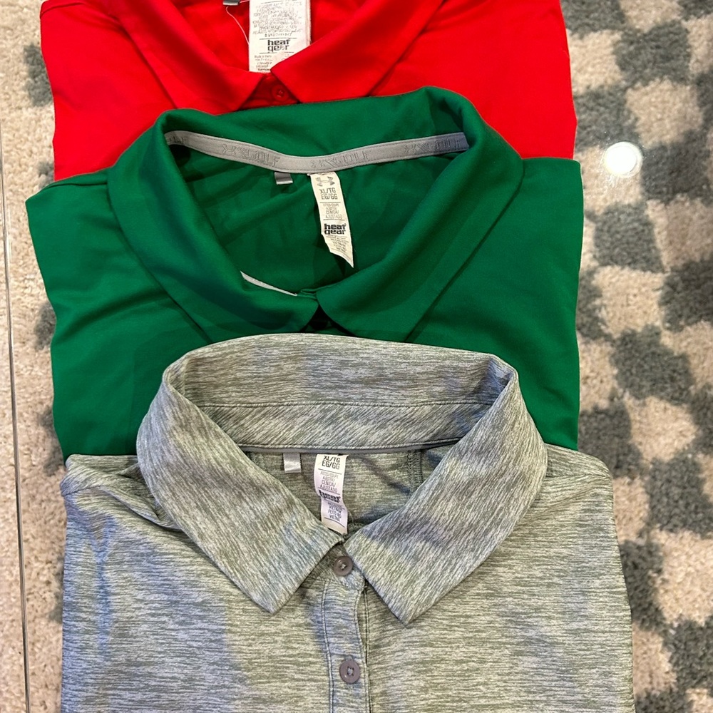Under Armour Golf Shirts